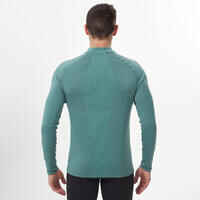 Men's Ski Base Layer Top - BL 500 - Green