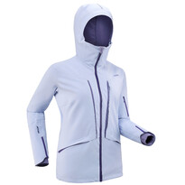 Куртка и нижняя куртка для трассового катания женские светло-синие 980 WEDZE