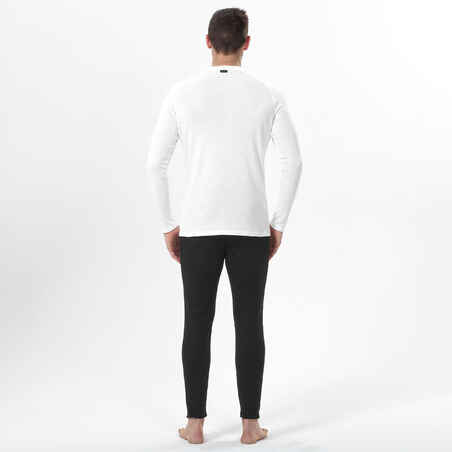 חולצת בסיס לסקי לגברים - BL 100 - לבן