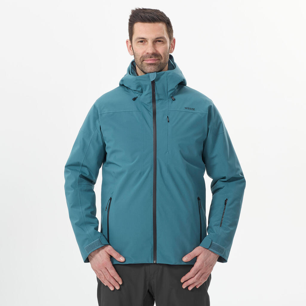 Skijacke Herren warm - 500 blau 