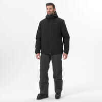 Men’s Warm and Waterproof Ski Jacket 100 - Black