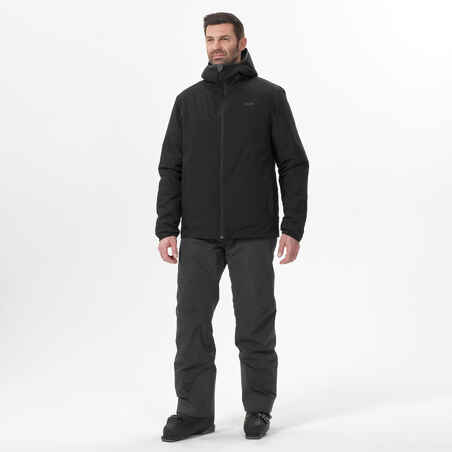 Men’s Ski and Snowboard Jacket - 100 - Black