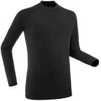 Men's ski base layer top - BL 100 - Black 