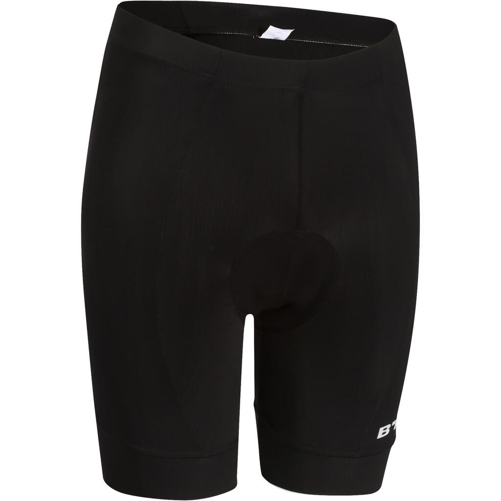 RC100 Bibless Sport Cycling Shorts - Black