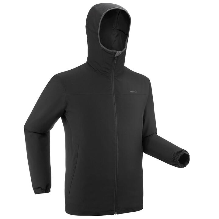 Veste de ski homme 100 noire WEDZE Decathlon