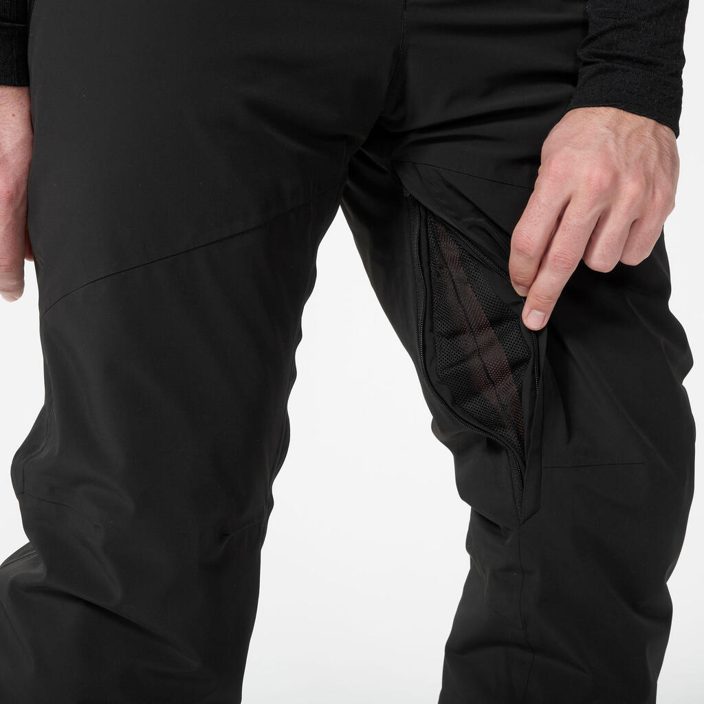 Men’s Warm Ski Pants 580 - Black