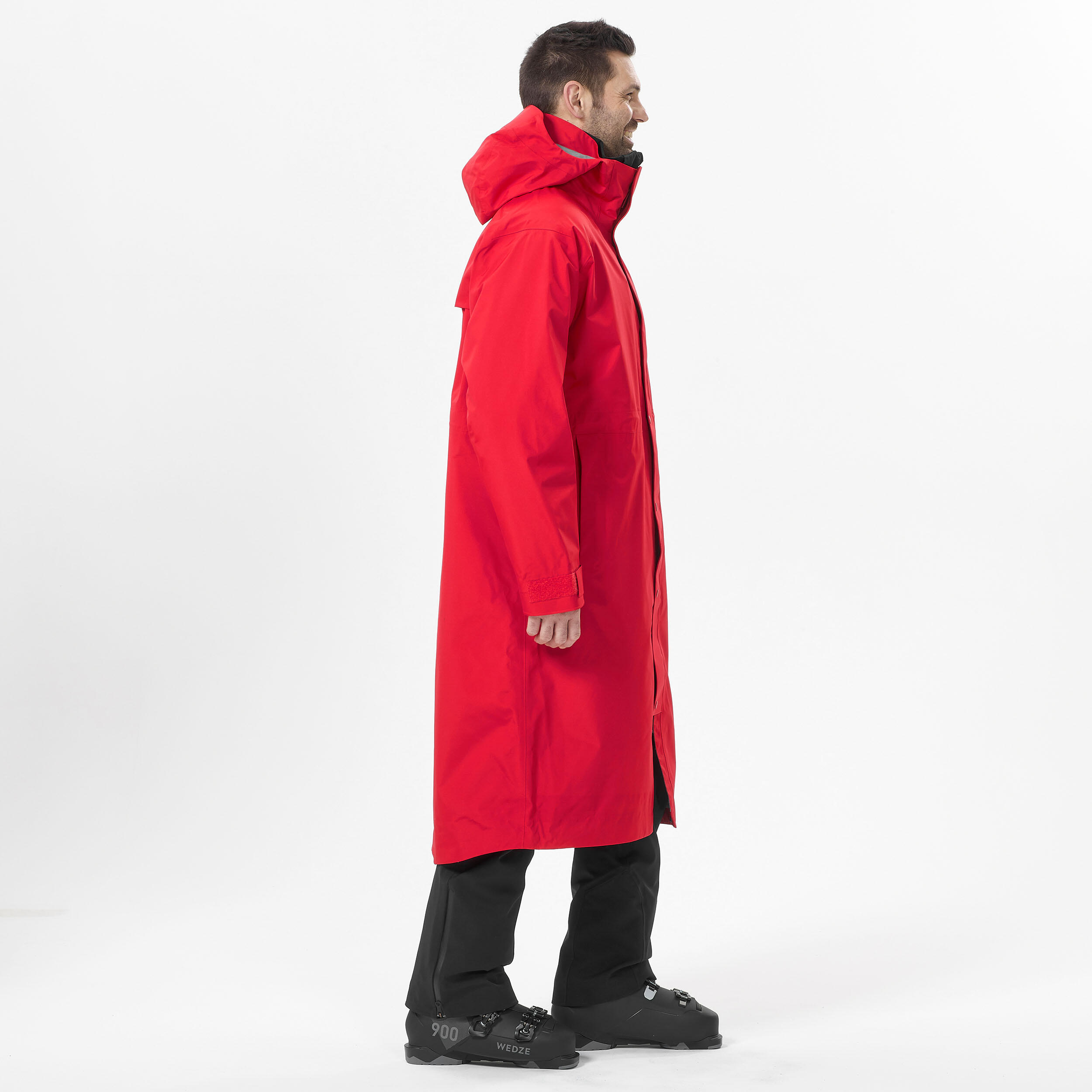 CAPA DE SKI DE CLUBE COMPETIÇÃO ADULTO 980 VERMELHO 6/10