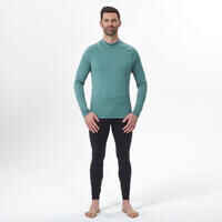 Men's Ski Base Layer Top - BL 500 - Green
