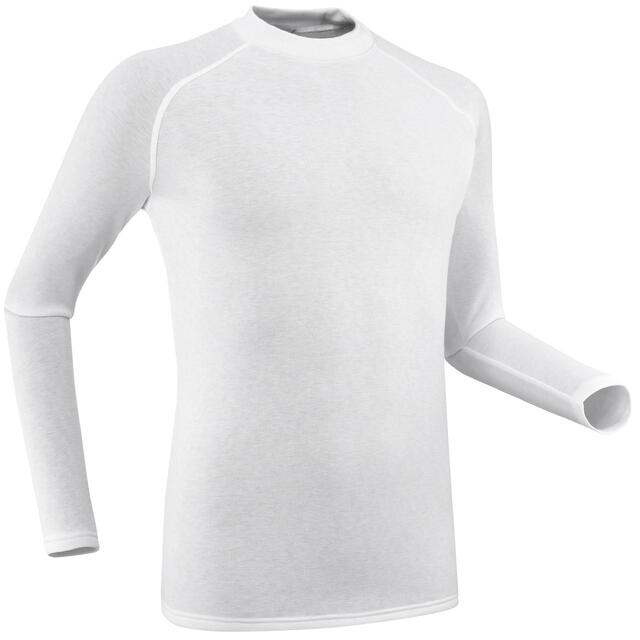 Skiunterwäsche Funktionsshirt Herren warm und bequem - BL100 weiss