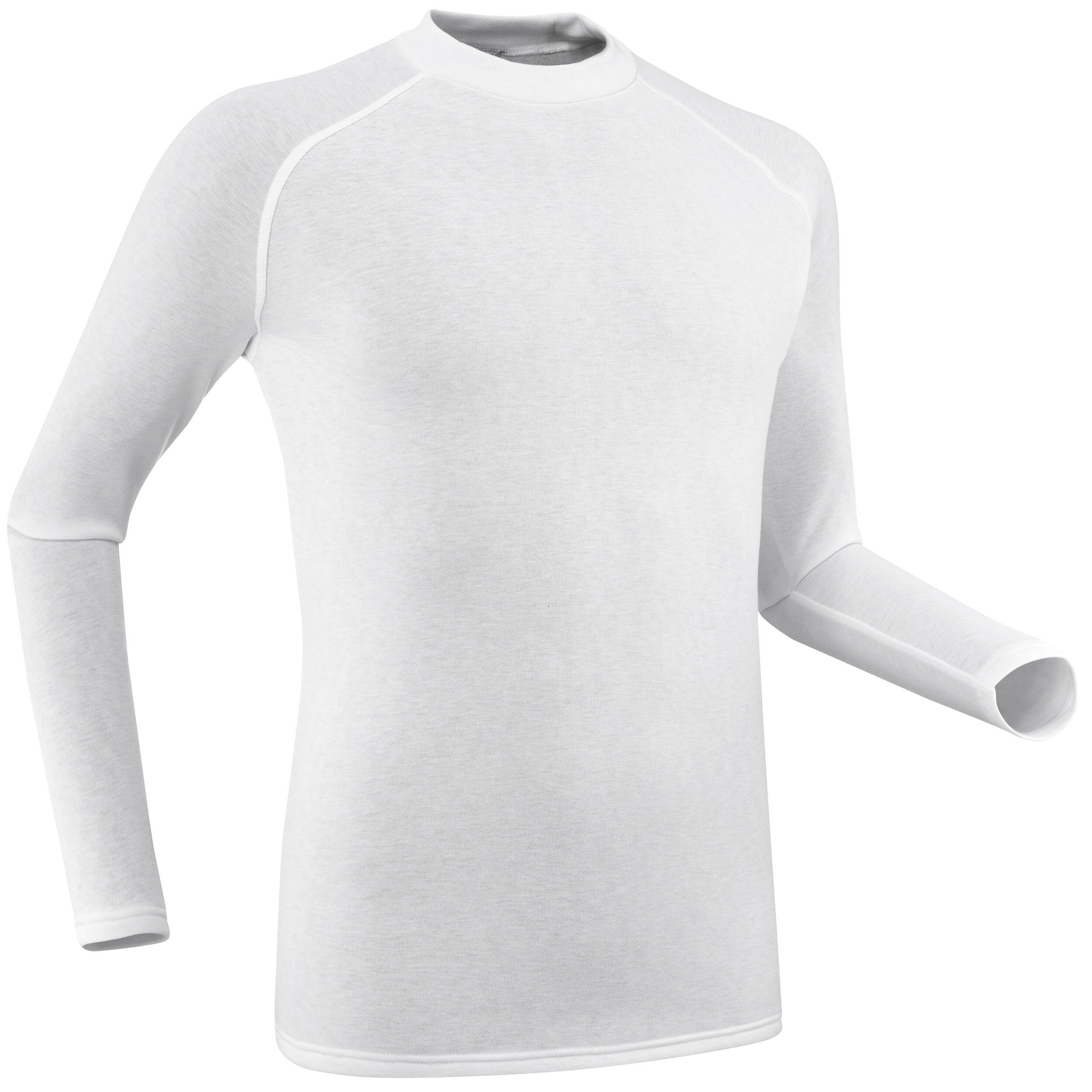 Warm and comfortable thermal ski undergarment for men, BL100 top White