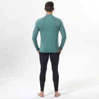Men's Ski Base Layer Top - BL 500 - Green