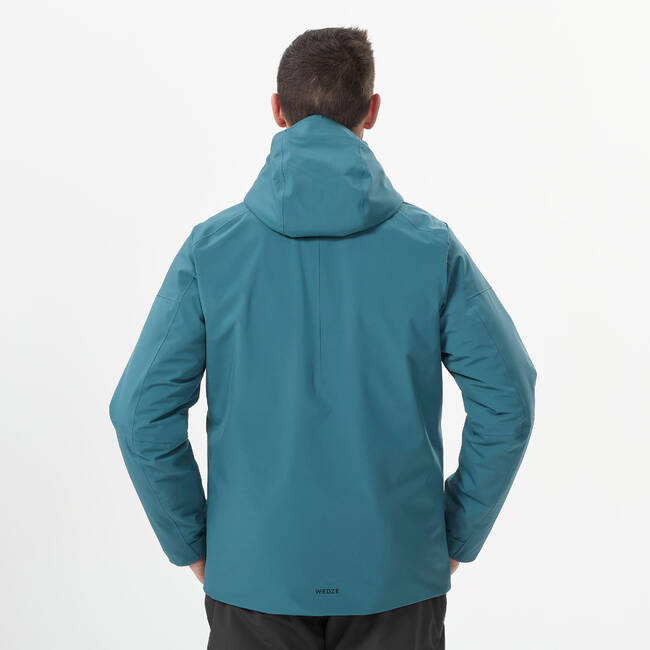 Men Winter Jacket for Skiing - Teal -9°C