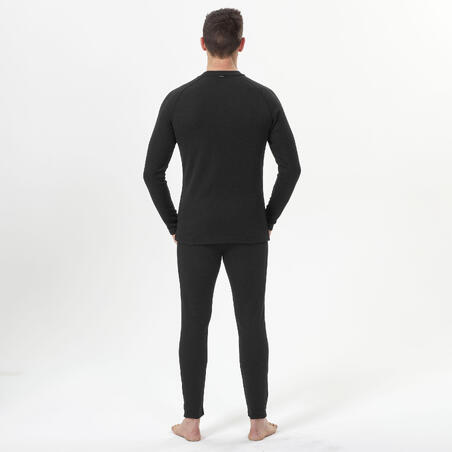 Sous-vêtement thermique de ski homme - BL 100 haut - Noir