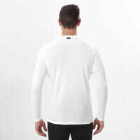 Men's Warm, Comfortable Thermal Skiing Base Layer Top BL100 - White