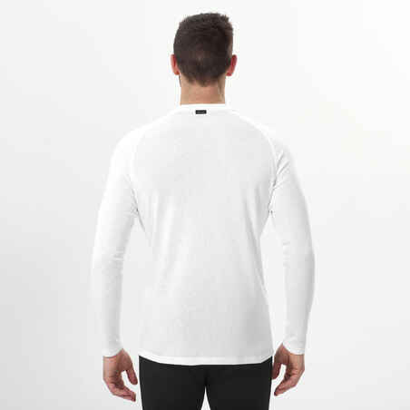 Men's ski base layer top - BL 100 
 - White 