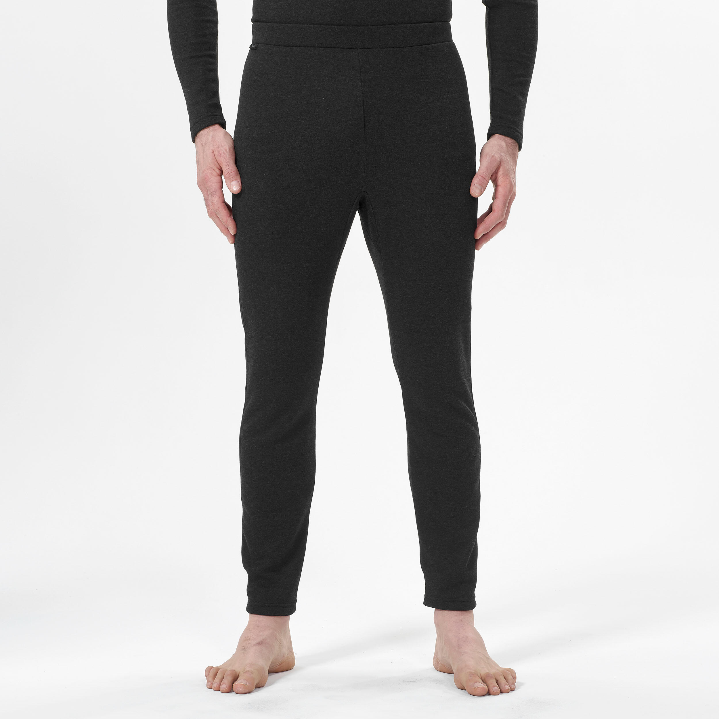 Calças térmicas de Ski Homem - BL 100 Preto 6/8