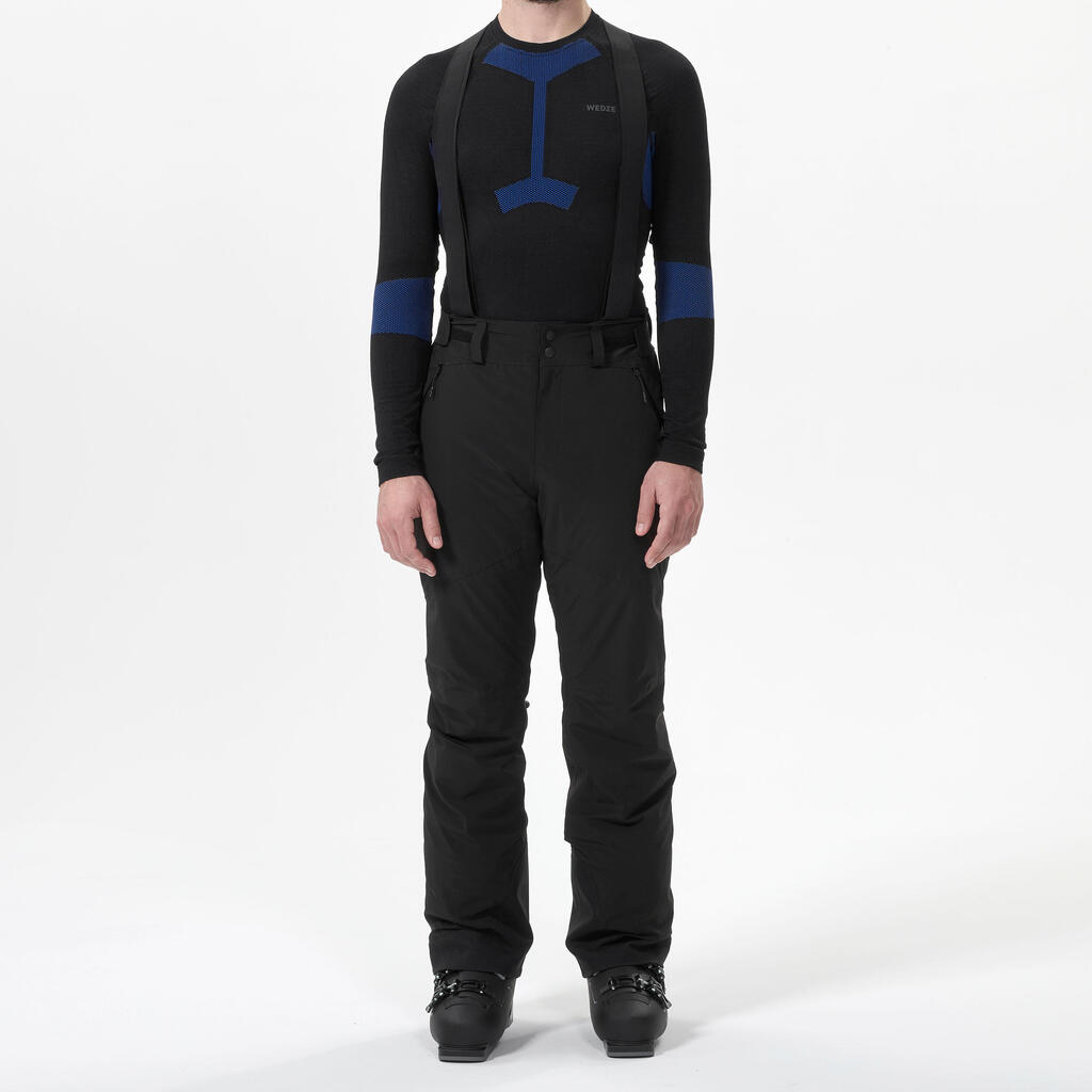 Men’s Warm Ski Pants 580 - Black