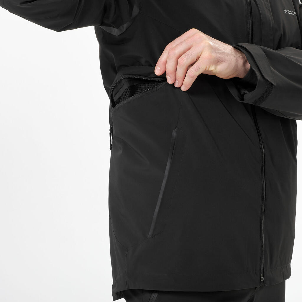 MEN'S SKI JACKET 580 - BLACK