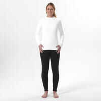 Women’s ski base layer top BL 100 -  Grey White 