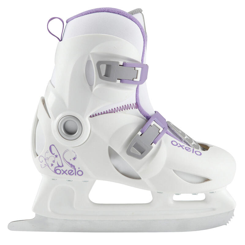 Patines de hielo júnior niña PLAY 3 BLANCO