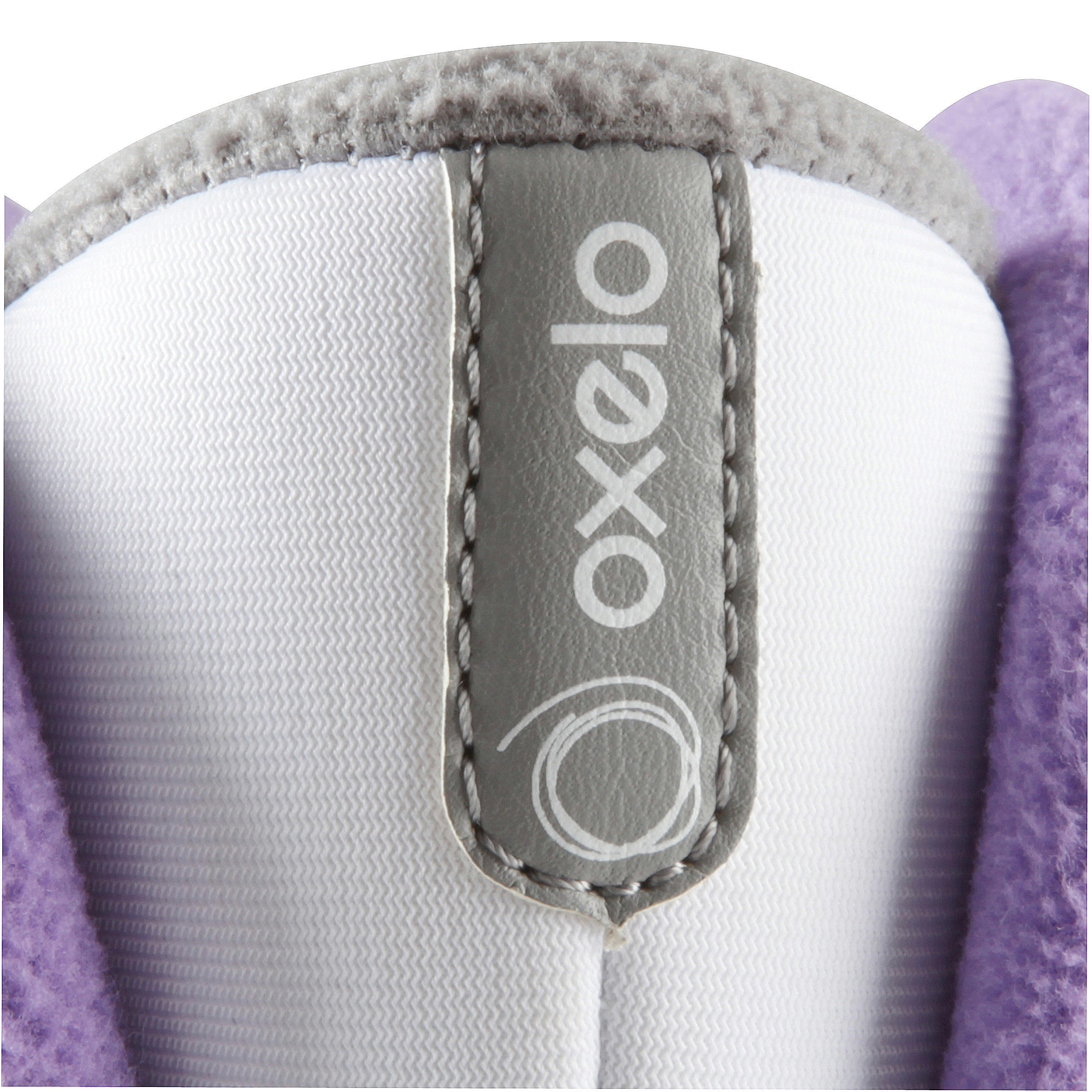 Kids' Ice Skates - Play 3 White/Purple - OXELO