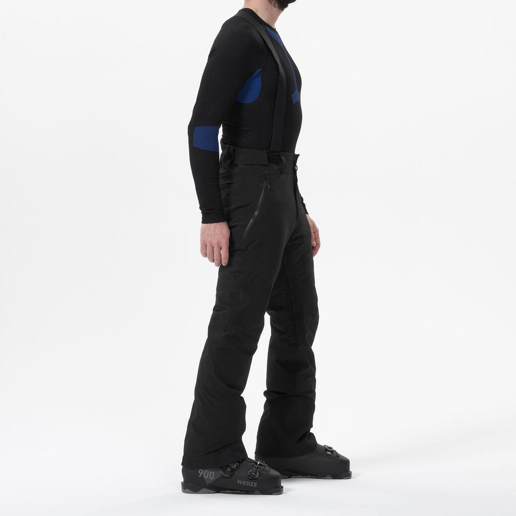 Men’s Warm Ski Pants 580 - Black