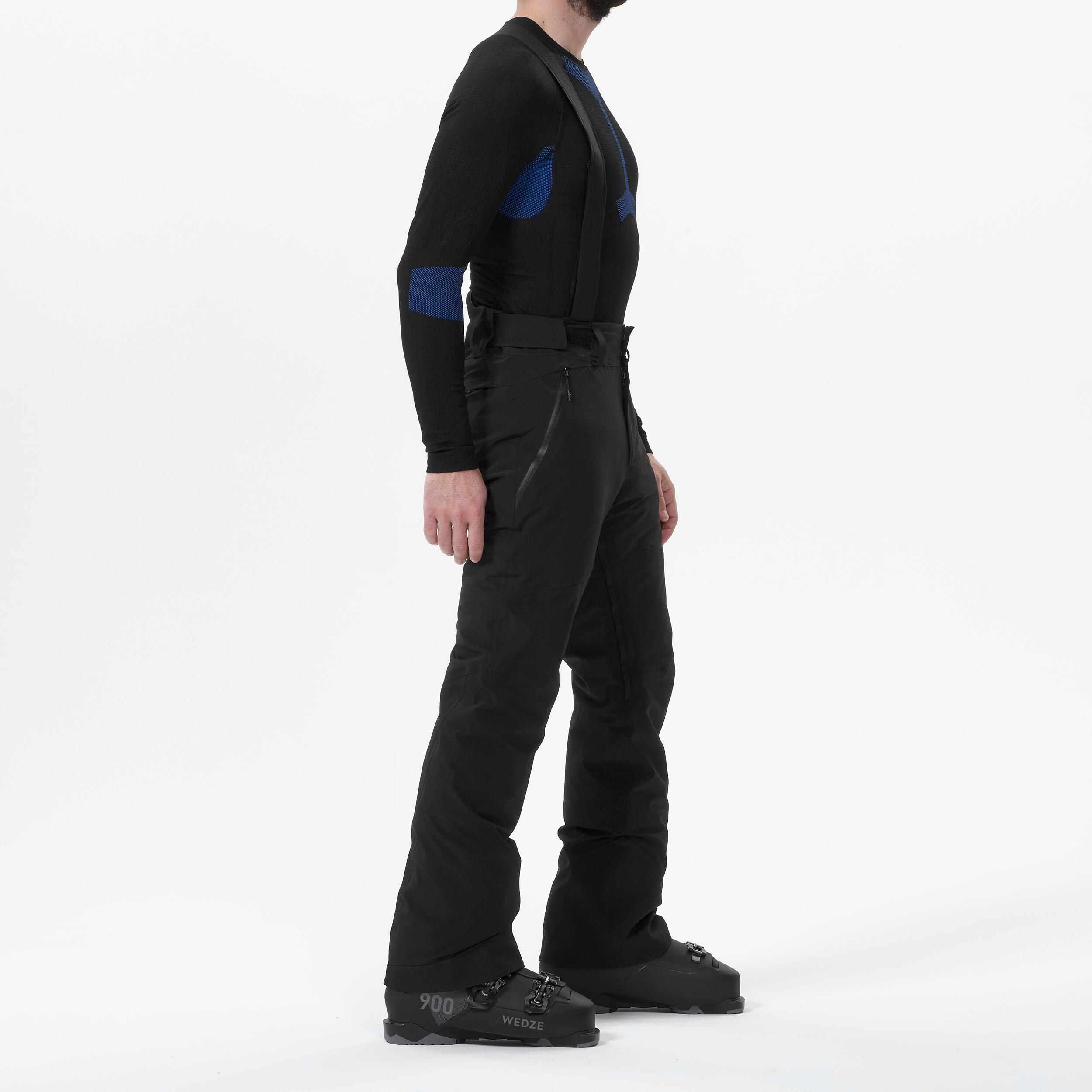Men’s Warm Ski Pants 580 - Black 3/7