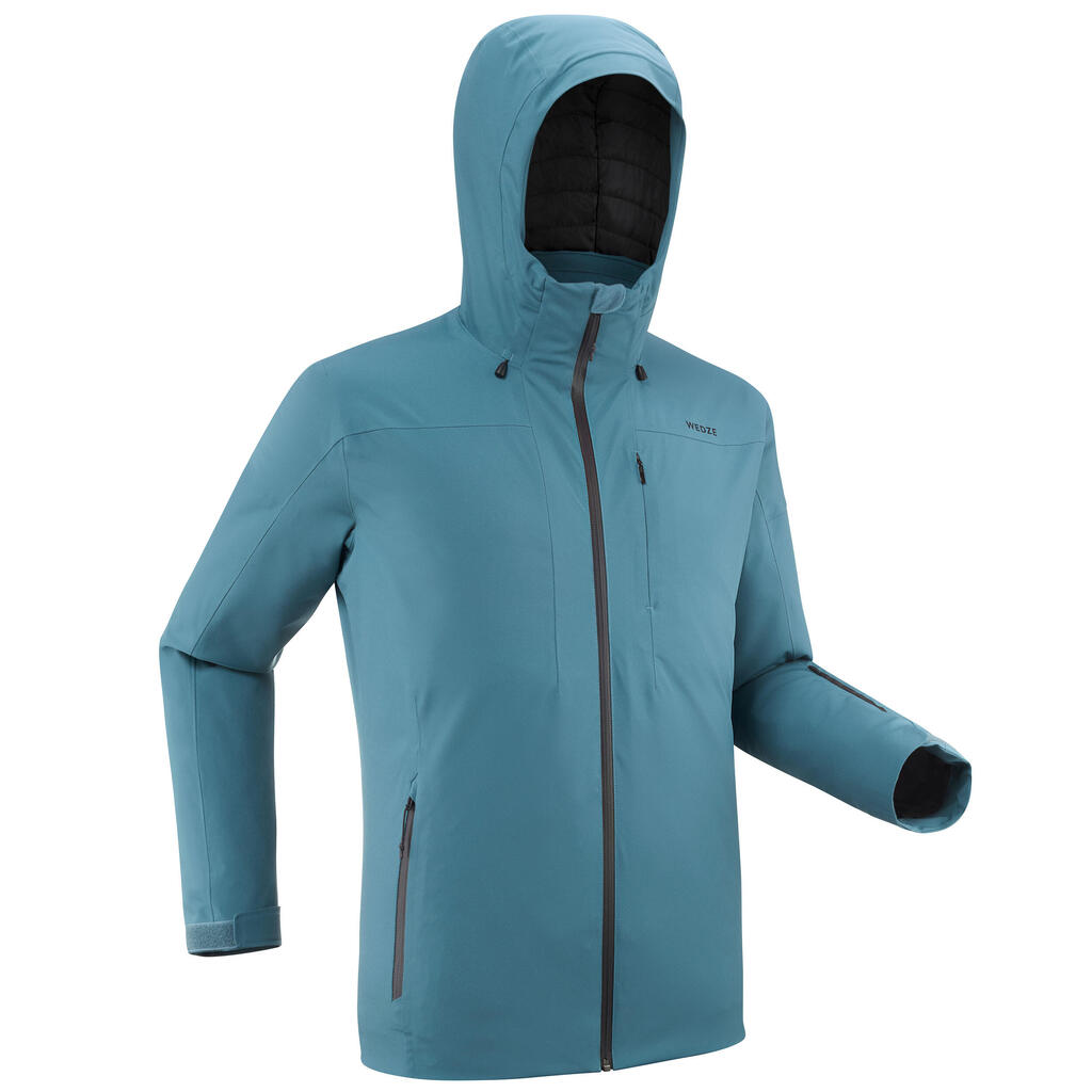 Men's Warm Ski Jacket - 500 - Blue