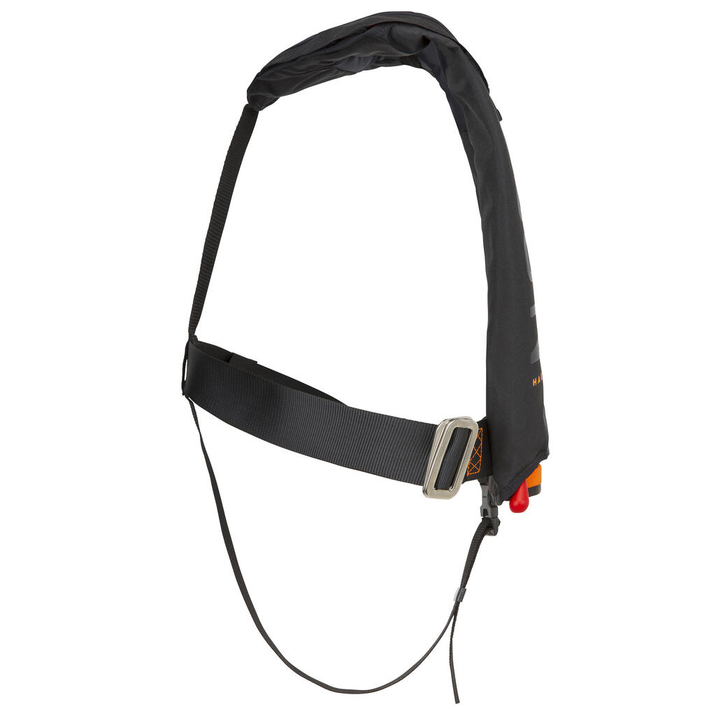 Sailing Life Jacket LJ 150N Air Harness Salt Bobbin - Black