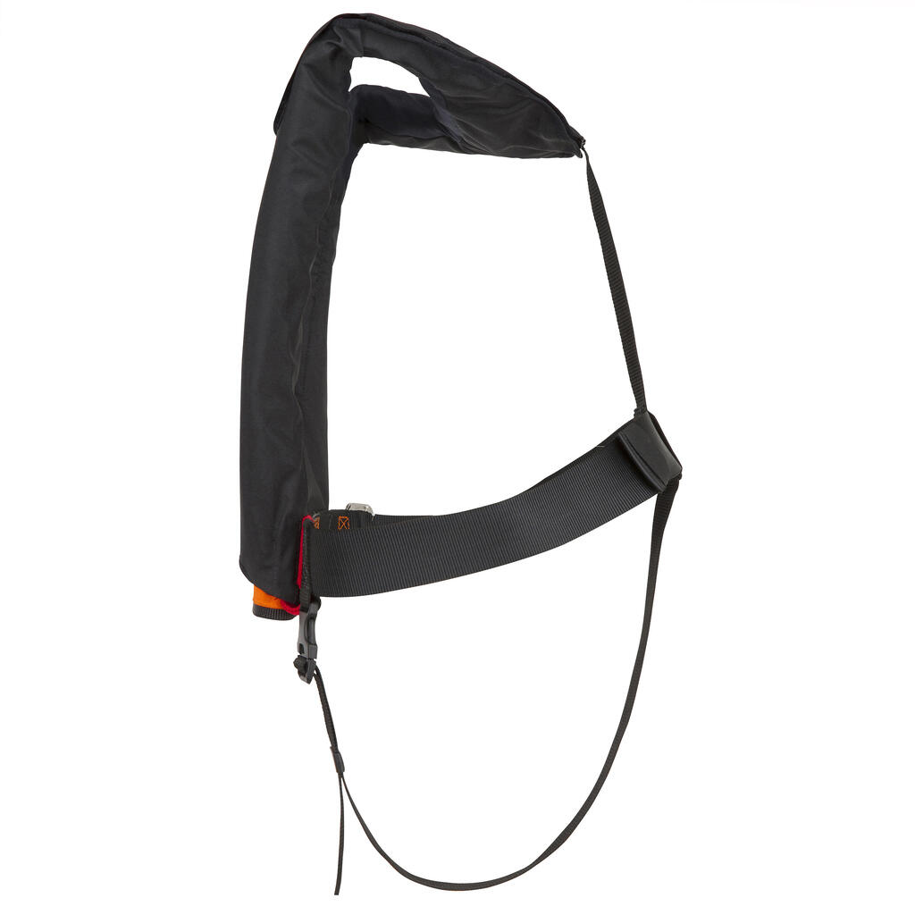 Sailing Life Jacket LJ 150N Air Harness Salt Bobbin - Black