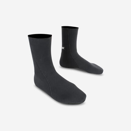 Duiklaarzen neopreen 2,5 mm zwart