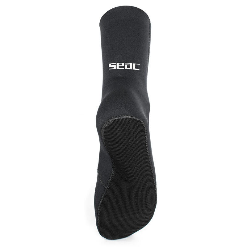 Botins de mergulho neoprene 2,5mm - preto