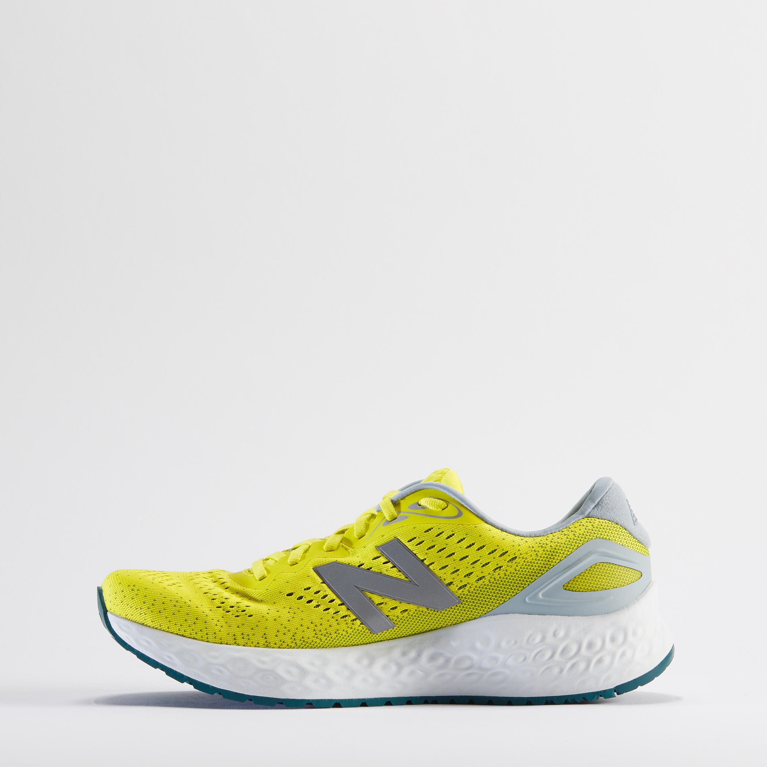 NEW BALANCE FRESH FOAM MEN'S RUNNING SHOES - YELLOW 8/8