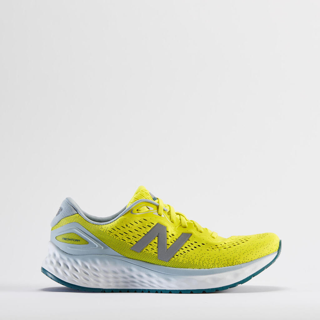 NEW BALANCE FRESH FOAM MEN'S RUNNING SHOES - YELLOW