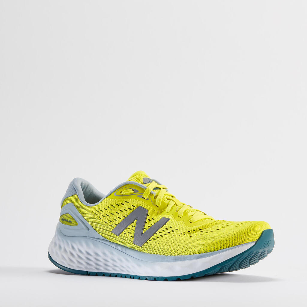 NEW BALANCE FRESH FOAM MEN'S RUNNING SHOES - YELLOW