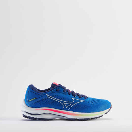 
      MIZUNO WAVE RIDER 25 WOMEN'S RUNNING SHOES - BLUE
  