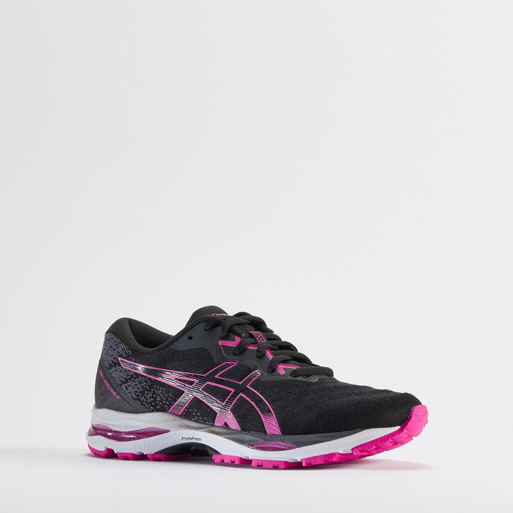 GEL ZIRUSS 4 WOMEN'S RUNNING SHOES - BLACK