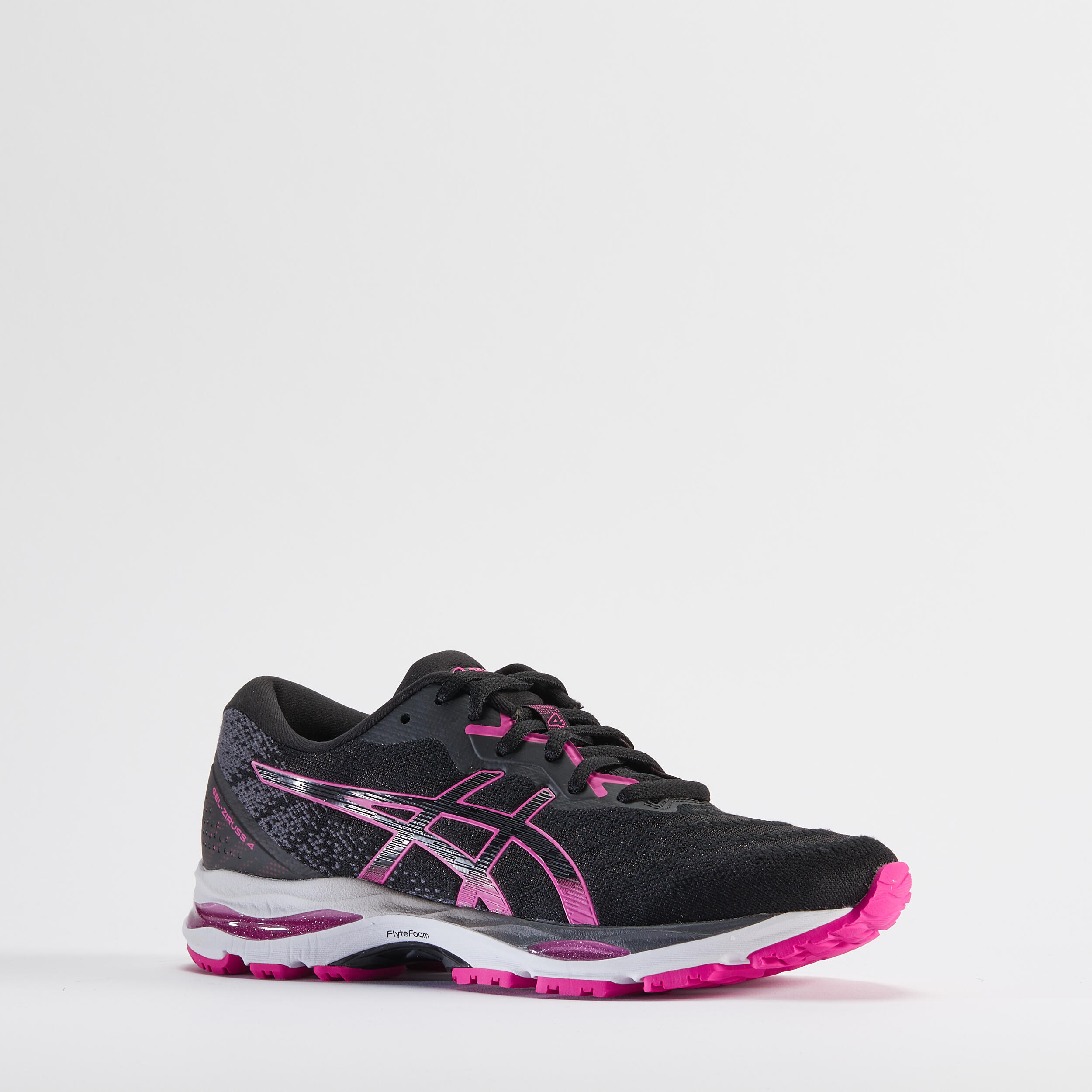 GEL ZIRUSS 4 WOMEN'S RUNNING SHOES - BLACK 7/13