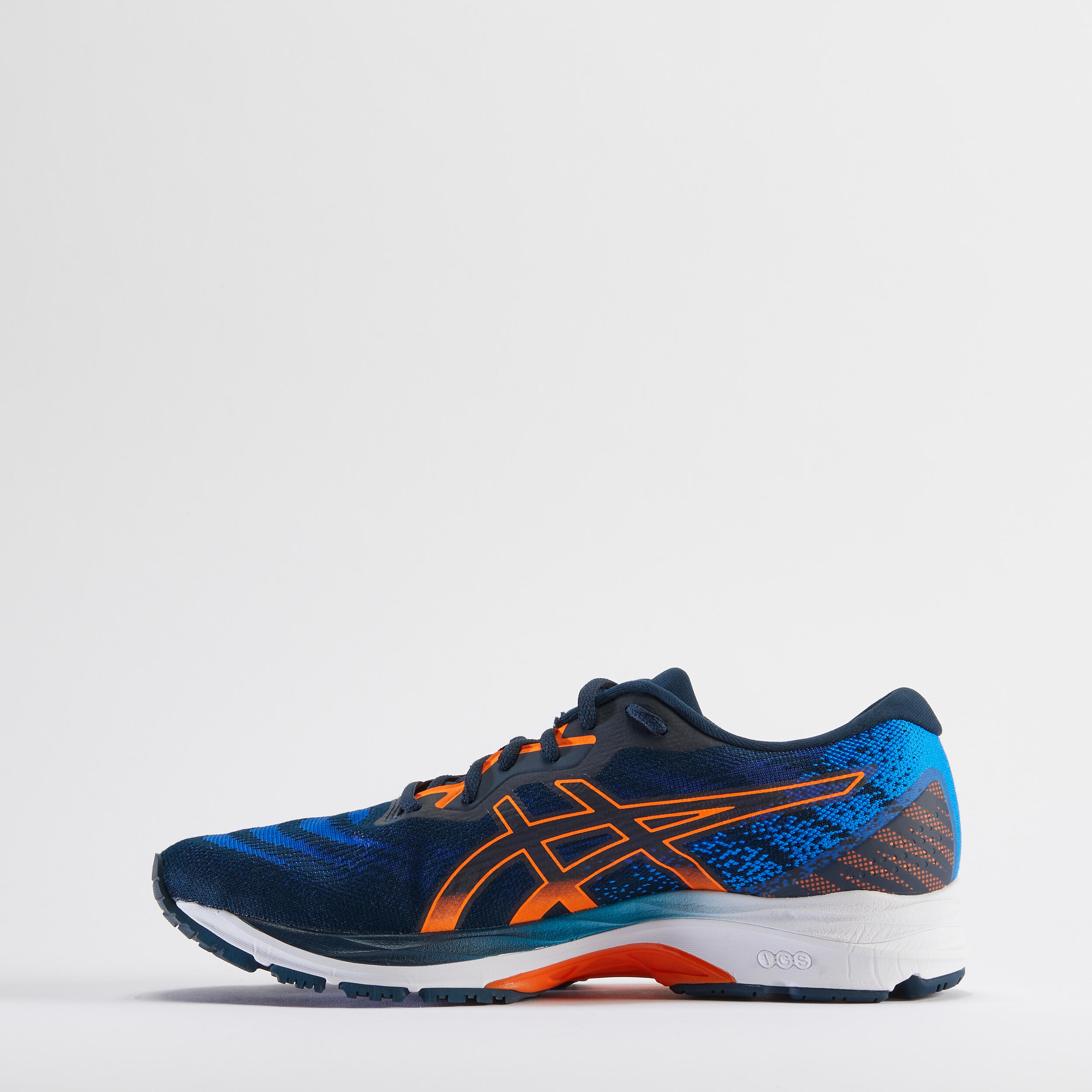 ASICS GEL ZIRUSS 4 MEN’S RUNNING SHOES - BLUE ORANGE  8/19