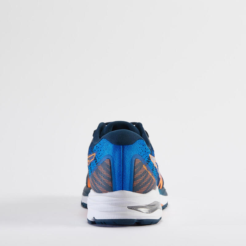 ASICS GEL ZIRUSS 4 MEN’S RUNNING SHOES BLUE ORANGE ASICS Decathlon