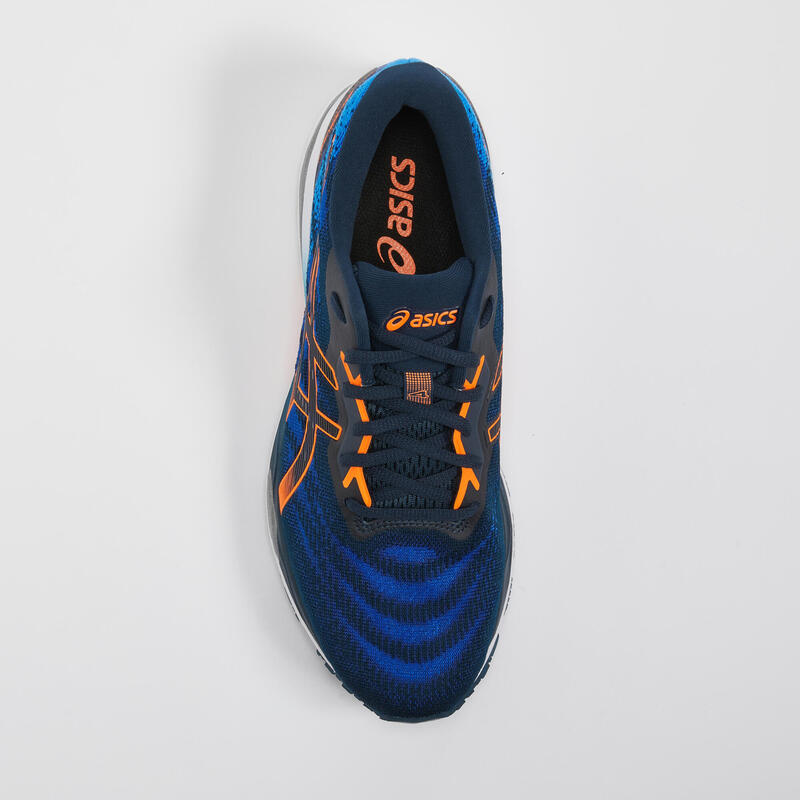 Zapatillas Running Asics Gel Ziruss 4 Hombre Azul Naranja