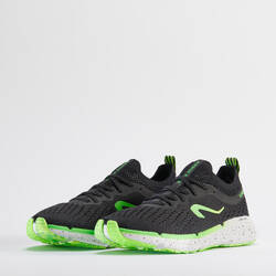 KN500 MEN'S RUNNING SHOES - BLACK GREEN