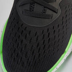 KN500 MEN'S RUNNING SHOES - BLACK GREEN