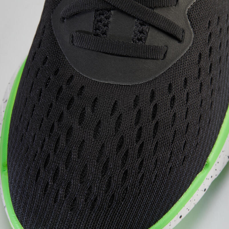 Pánské běžecké boty KN500 černo-zelené 