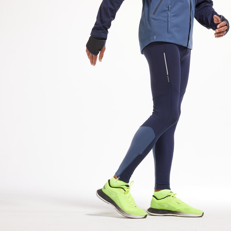 COLLANT RUNNING HOMME CHAUD KIPRUN WARM BLEU EDITION LIMITEE