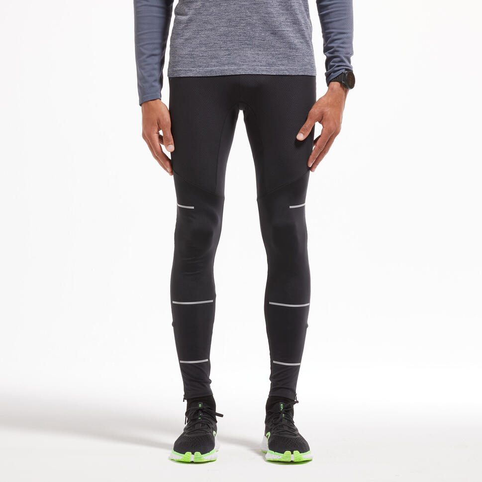 Legginsy do biegania męskie Kiprun Run 500 Dry