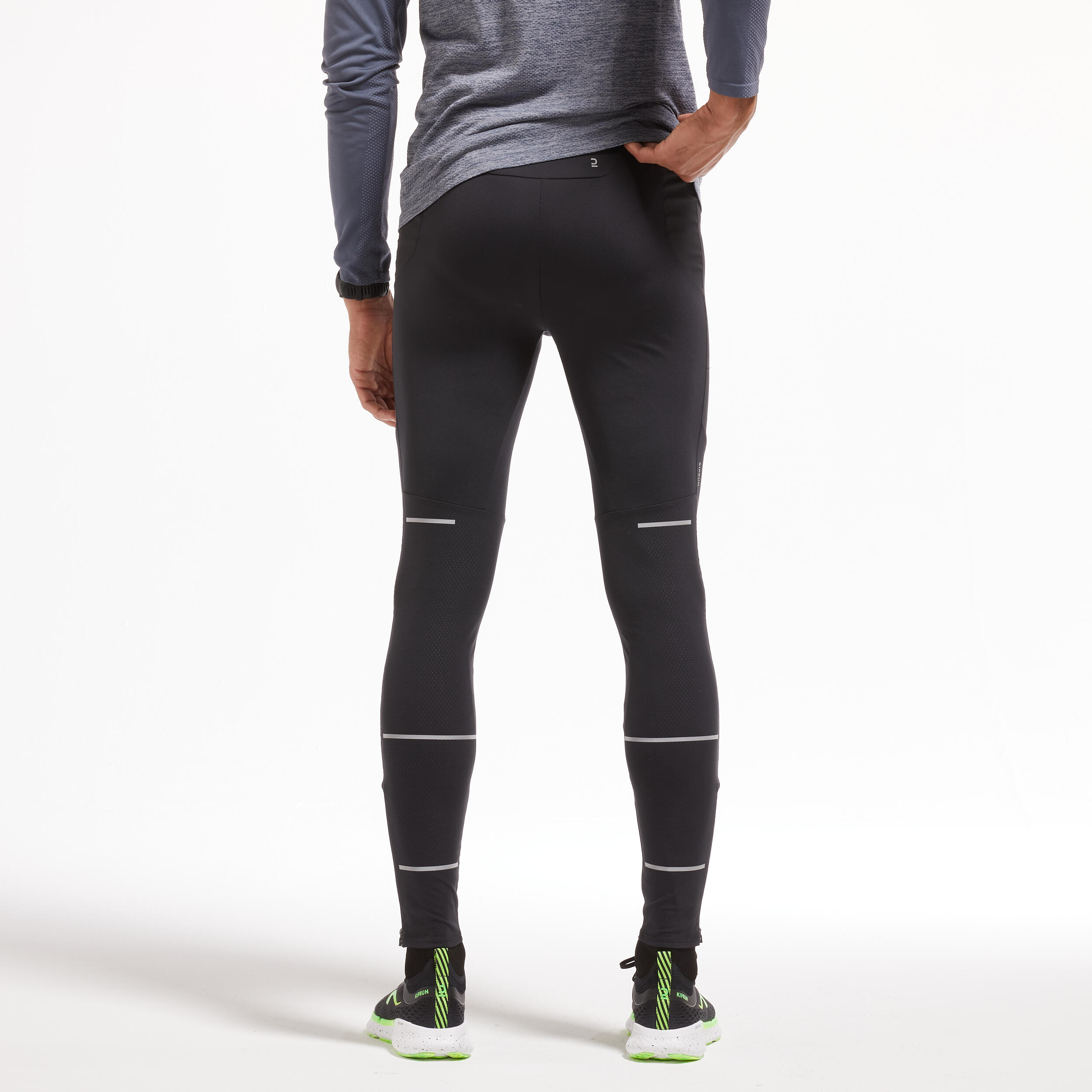 Men’s Long Breathable Running Tights - Dry