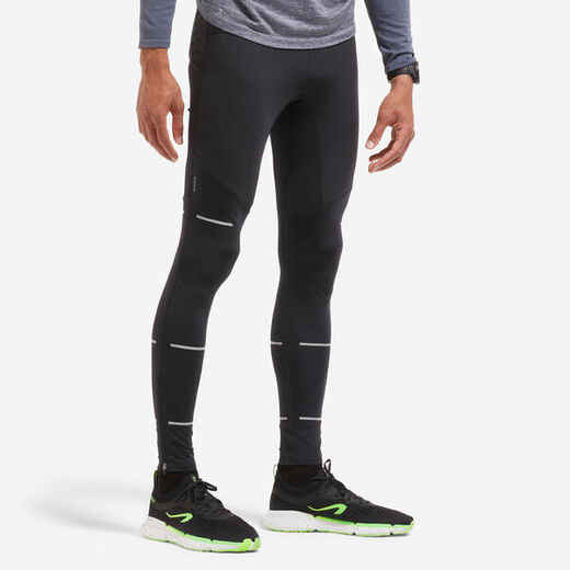 
      Vīriešu skriešanas pieguļošas bikses “KIPRUN Run 500 Dry”, melnas
  