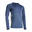 Pánské běžecké tričko s dlouhým rukávem Care modré 