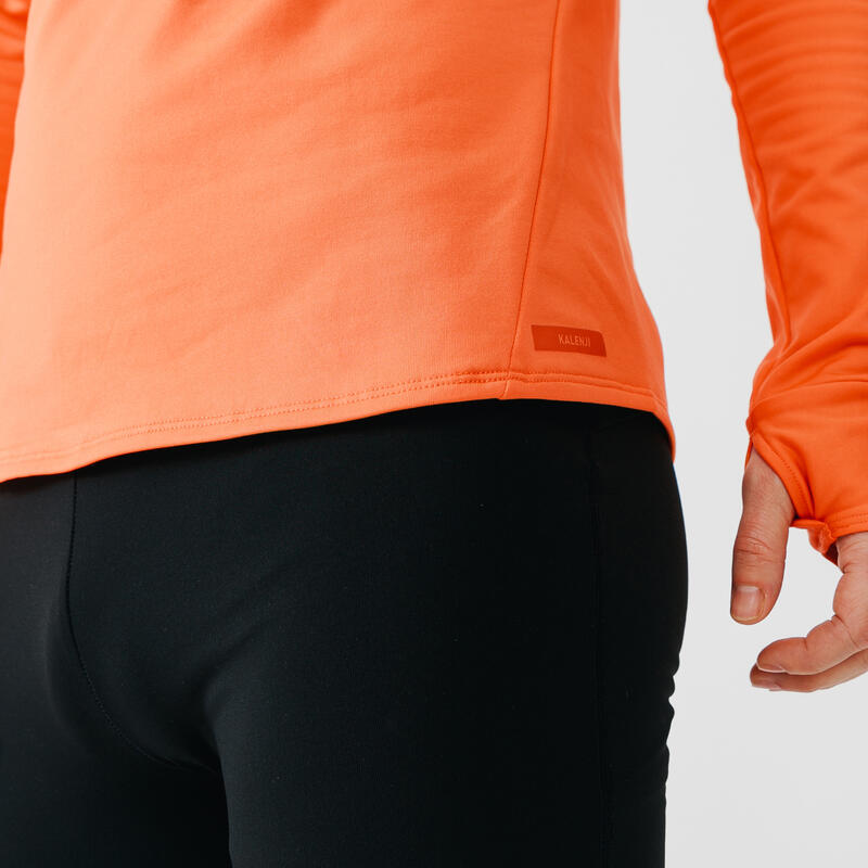 ФУТБОЛКА ДЛЯ БЕГА С ДЛИННЫМИ РУКАВАМИ МУЖСКАЯ Run Warm Decathlon 145903